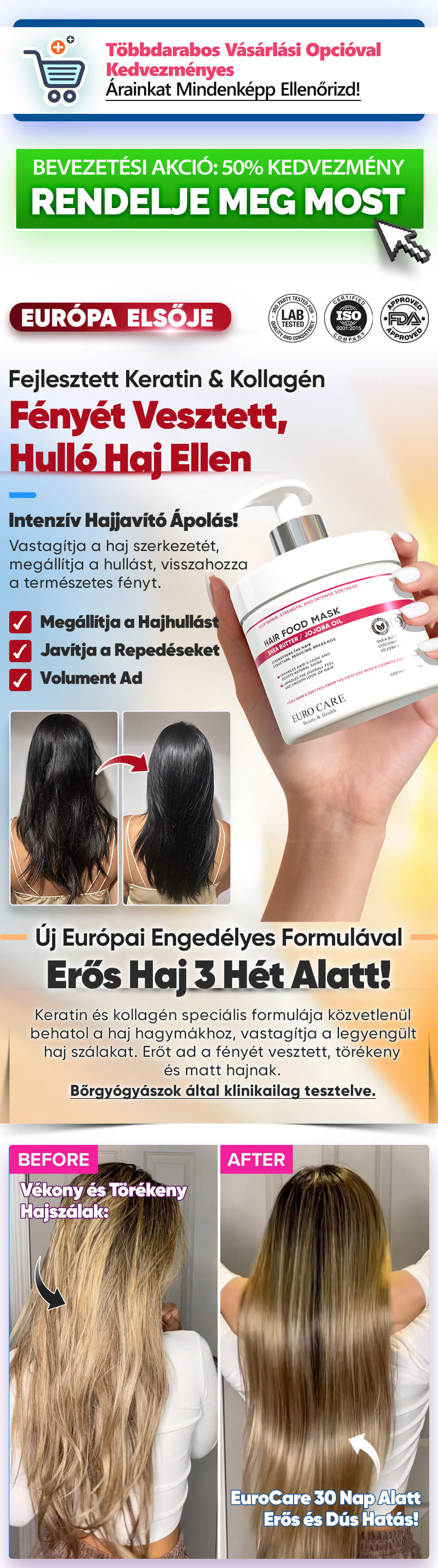 Hair Mask - Euro Care